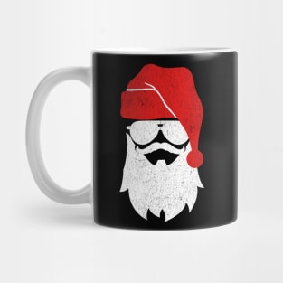Cool Santa With Sunglasses Vintage Mug